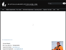 Tablet Screenshot of havkajakoplevelser.dk